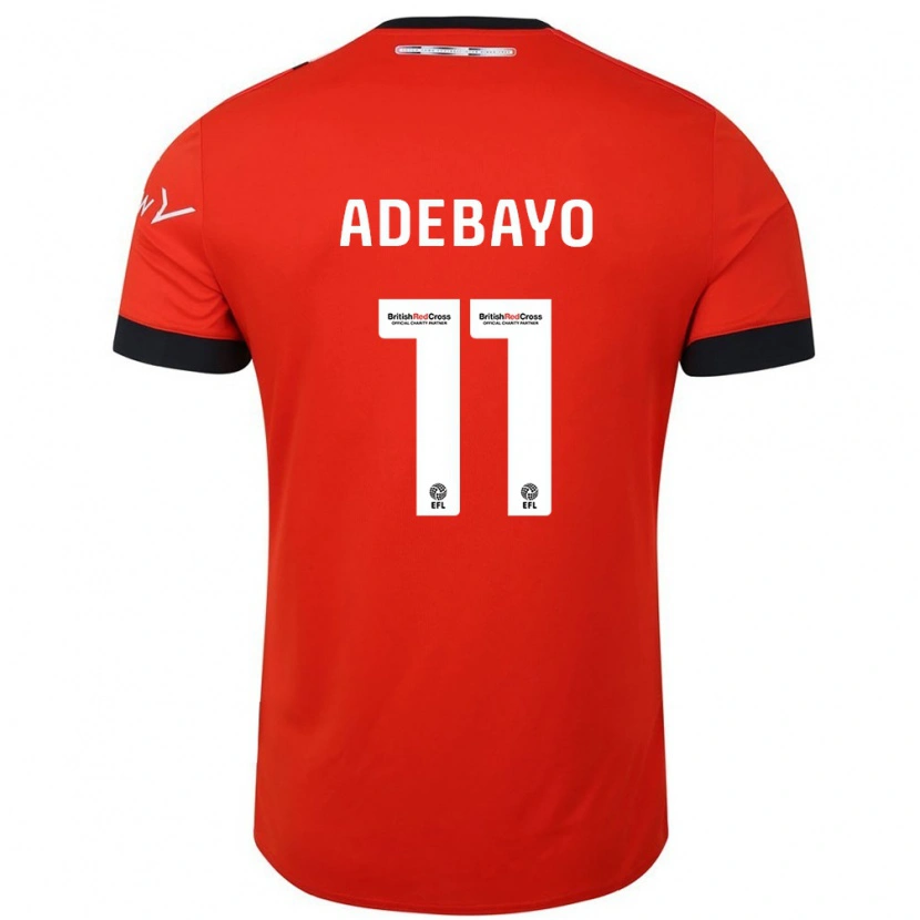 Danxen Herren Elijah Adebayo #11 Orange Schwarz Heimtrikot Trikot 2024/25 T-Shirt
