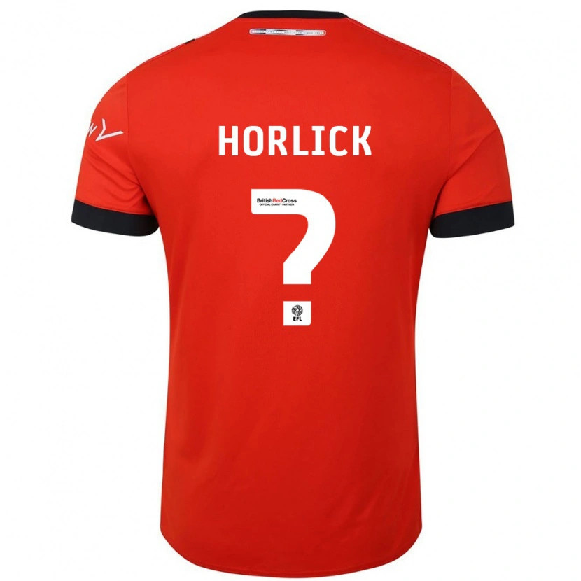 Danxen Herren Jameson Horlick #0 Orange Schwarz Heimtrikot Trikot 2024/25 T-Shirt
