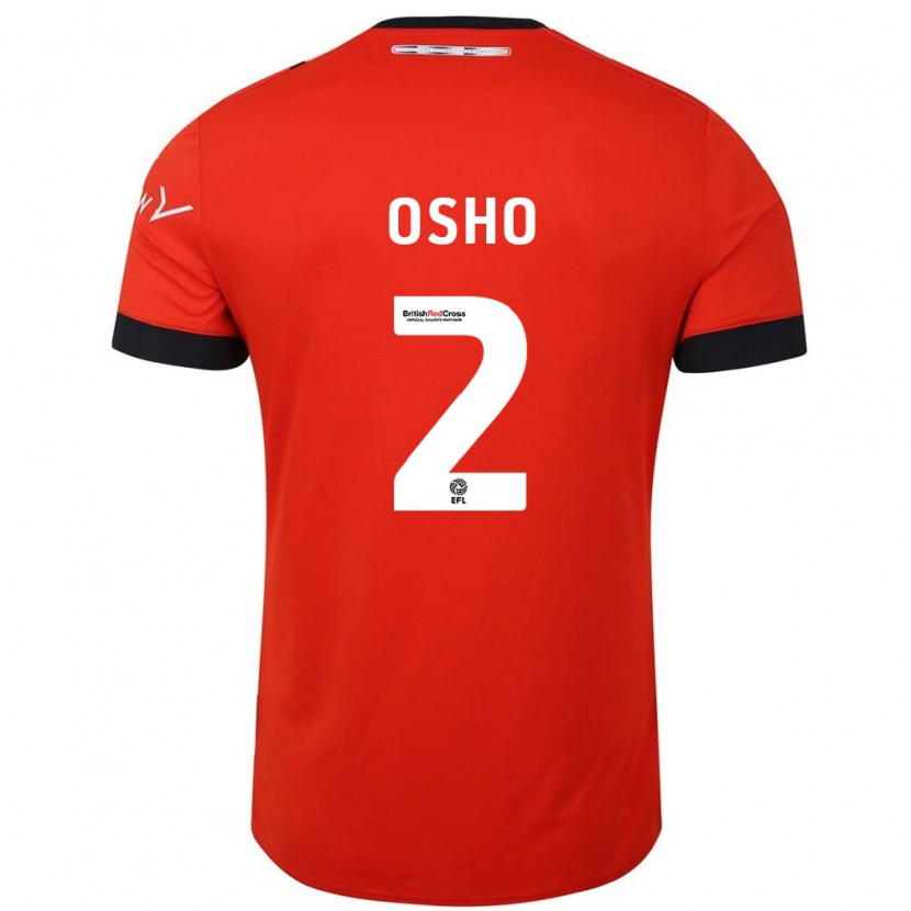 Danxen Herren Gabriel Osho #2 Orange Schwarz Heimtrikot Trikot 2024/25 T-Shirt