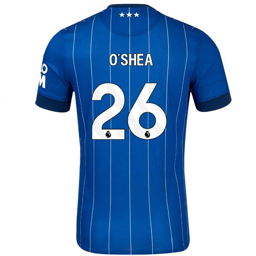 Danxen Herren Dara O'shea #26 Marineblau Heimtrikot Trikot 2024/25 T-Shirt