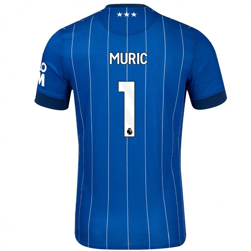 Danxen Herren Arijanet Muric #1 Marineblau Heimtrikot Trikot 2024/25 T-Shirt