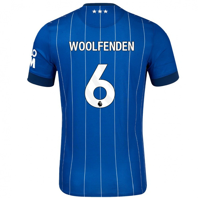 Danxen Herren Luke Woolfenden #6 Marineblau Heimtrikot Trikot 2024/25 T-Shirt