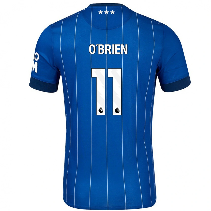Danxen Herren Lucy O'brien #11 Marineblau Heimtrikot Trikot 2024/25 T-Shirt