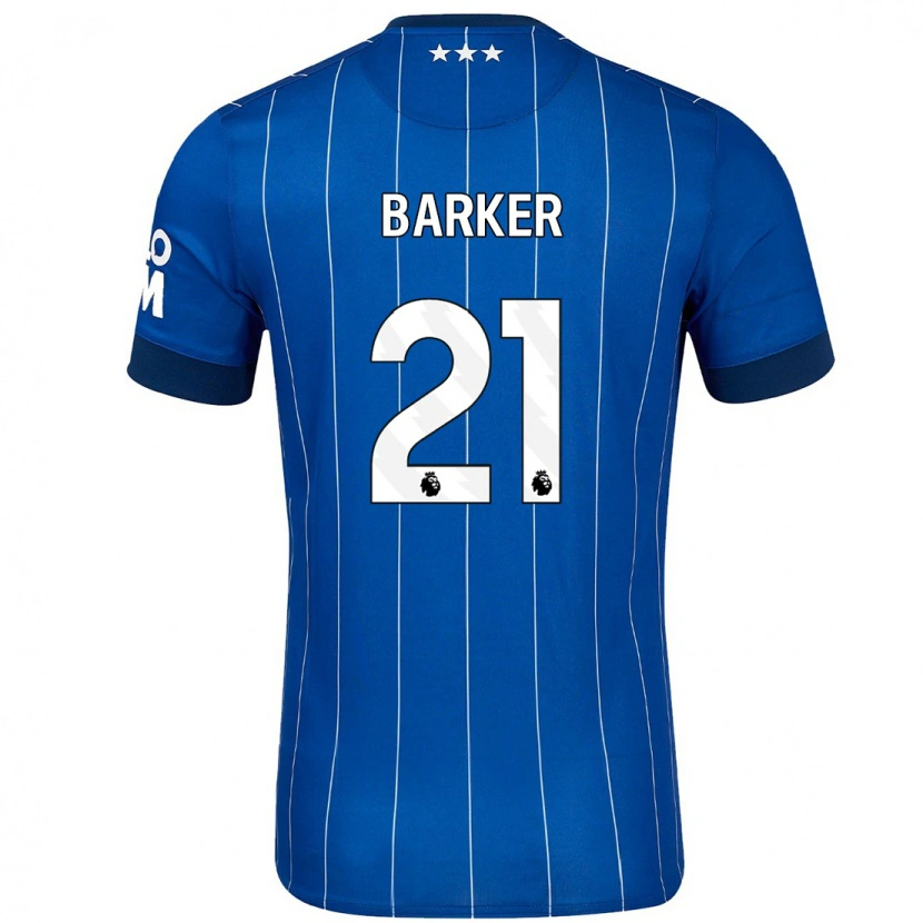 Danxen Herren Maisy Barker #21 Marineblau Heimtrikot Trikot 2024/25 T-Shirt