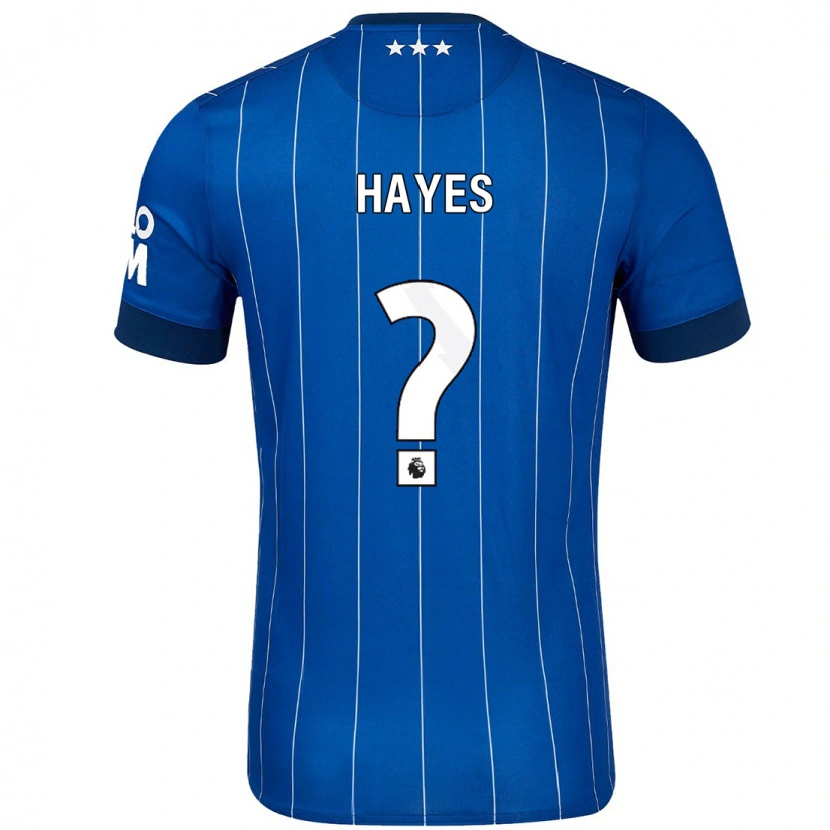 Danxen Herren Nick Hayes #0 Marineblau Heimtrikot Trikot 2024/25 T-Shirt