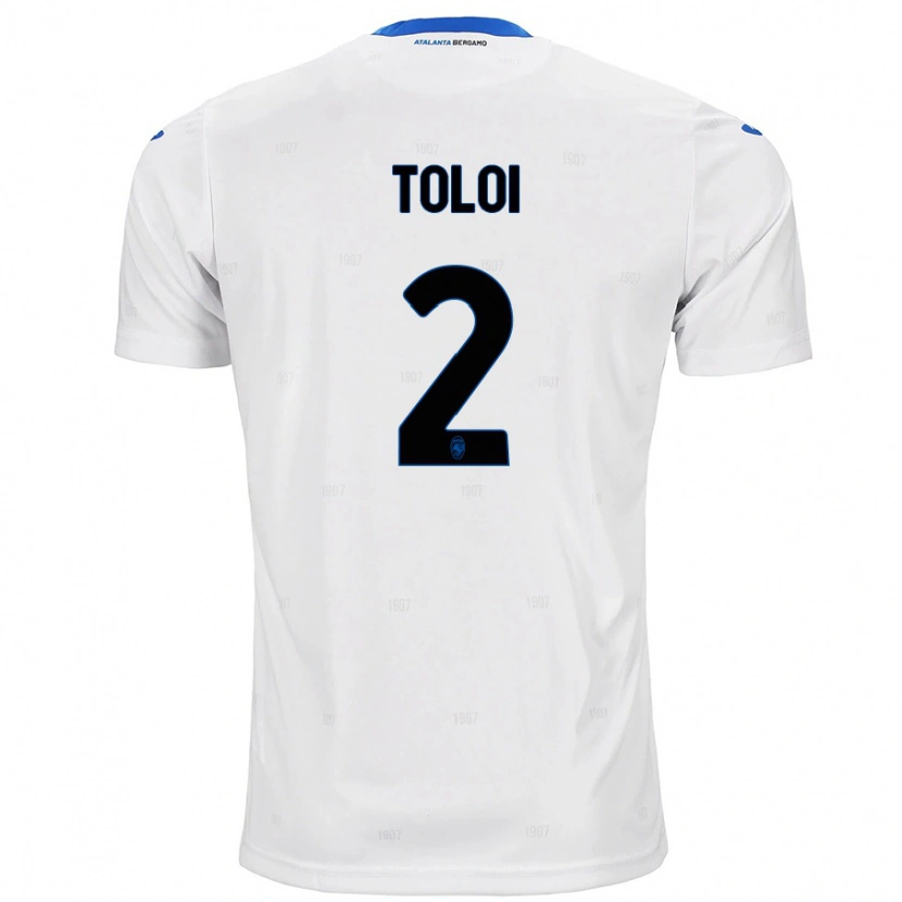Danxen Herren Rafael Tolói #2 Weiß Auswärtstrikot Trikot 2024/25 T-Shirt