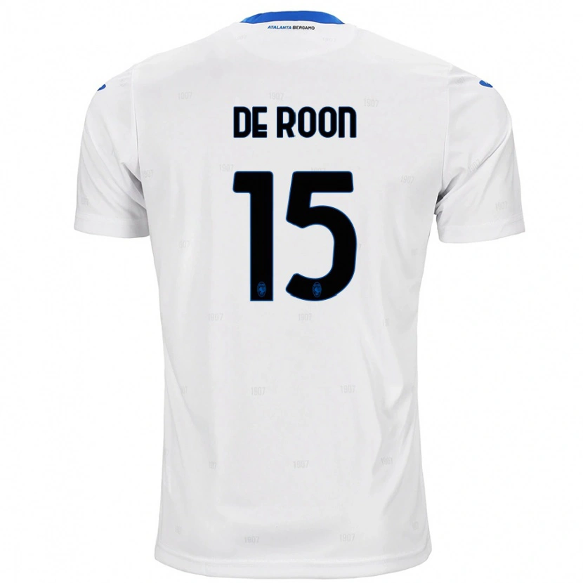 Danxen Herren Marten De Roon #15 Weiß Auswärtstrikot Trikot 2024/25 T-Shirt