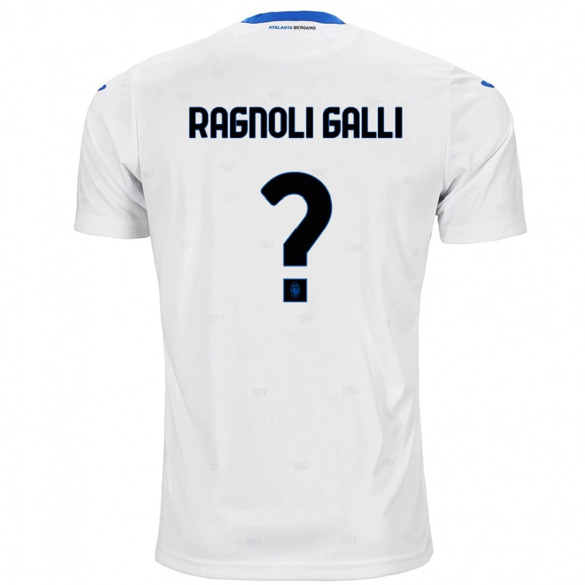Danxen Herren Federico Ragnoli Galli #0 Weiß Auswärtstrikot Trikot 2024/25 T-Shirt