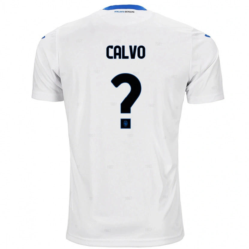 Danxen Herren Filippo Calvo #0 Weiß Auswärtstrikot Trikot 2024/25 T-Shirt