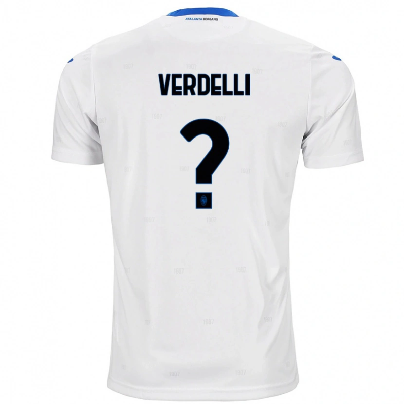 Danxen Herren Davide Verdelli #0 Weiß Auswärtstrikot Trikot 2024/25 T-Shirt