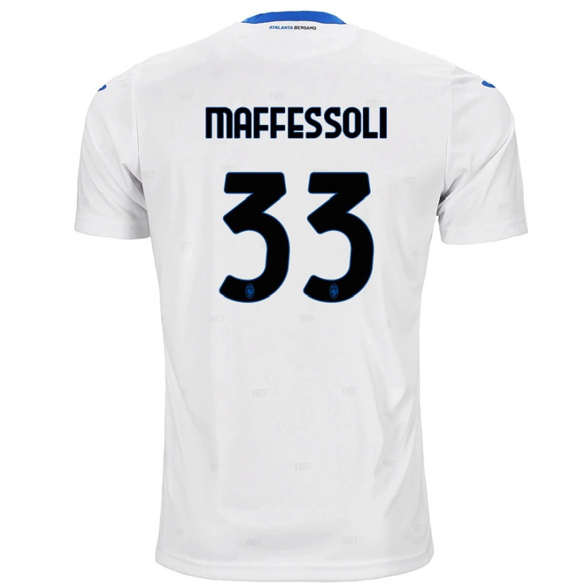 Danxen Herren Manuel Maffessoli #33 Weiß Auswärtstrikot Trikot 2024/25 T-Shirt