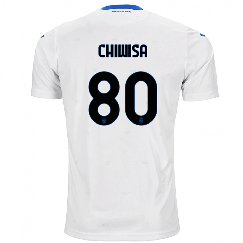Danxen Herren Mannah Chiwisa #80 Weiß Auswärtstrikot Trikot 2024/25 T-Shirt