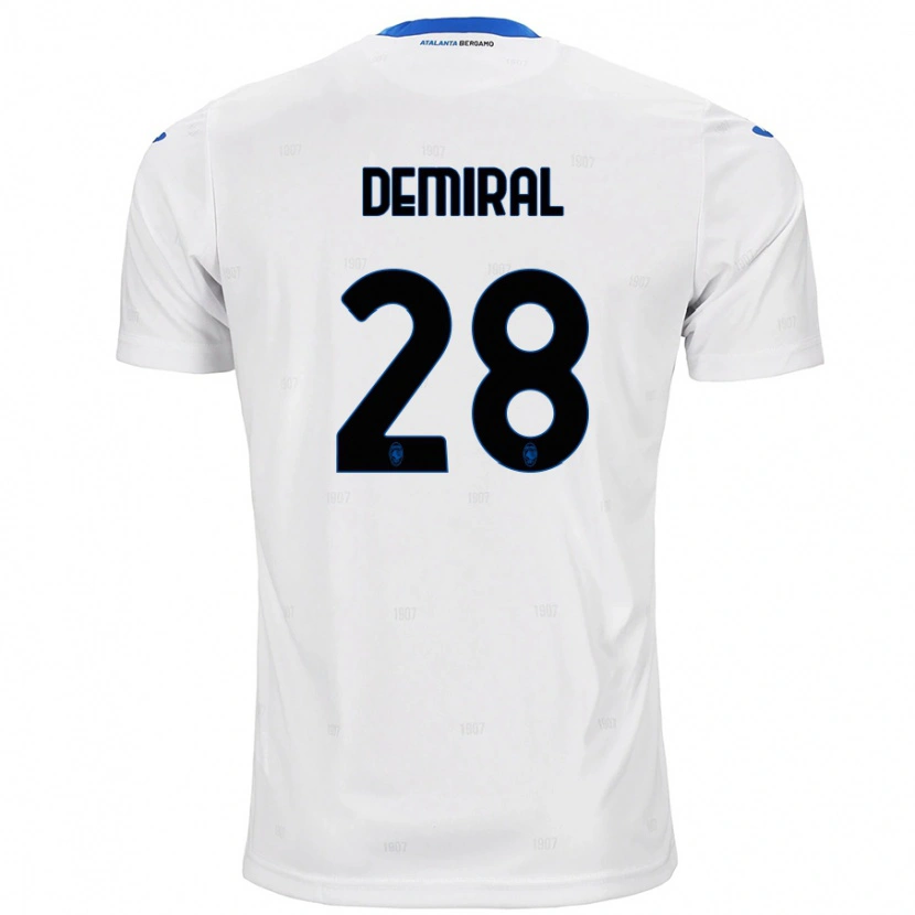 Danxen Herren Merih Demiral #28 Weiß Auswärtstrikot Trikot 2024/25 T-Shirt