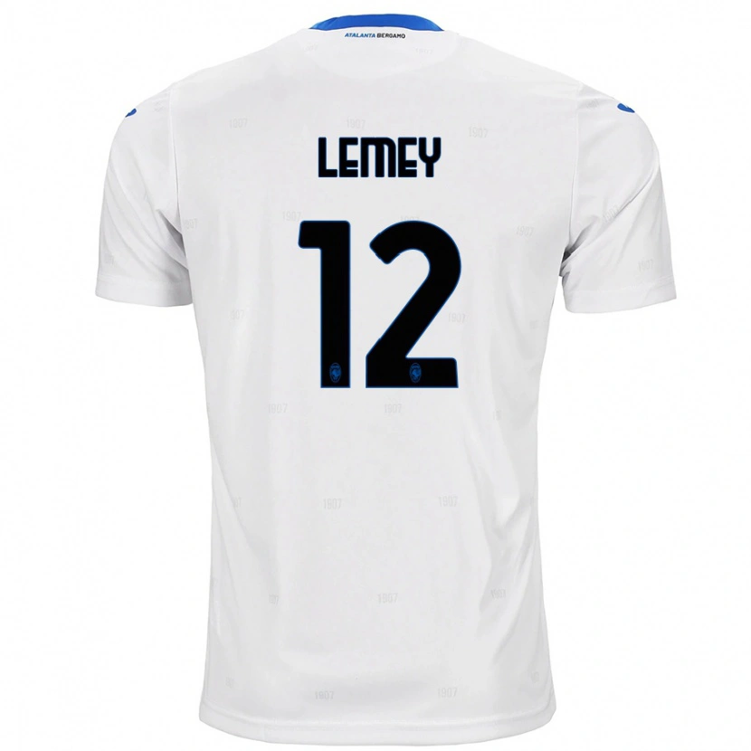 Danxen Herren Diede Lemey #12 Weiß Auswärtstrikot Trikot 2024/25 T-Shirt