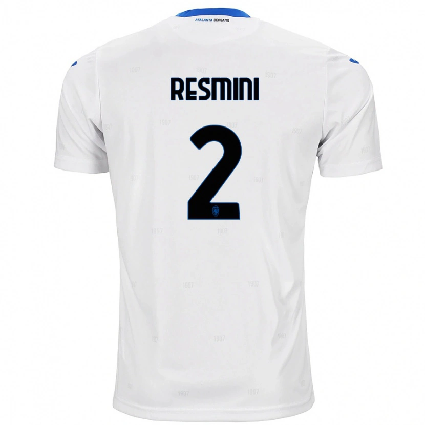 Danxen Herren Martina Resmini #2 Weiß Auswärtstrikot Trikot 2024/25 T-Shirt