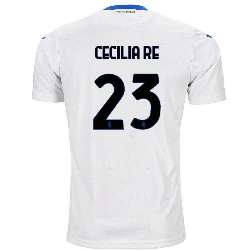 Danxen Herren Cecilia Re #23 Weiß Auswärtstrikot Trikot 2024/25 T-Shirt