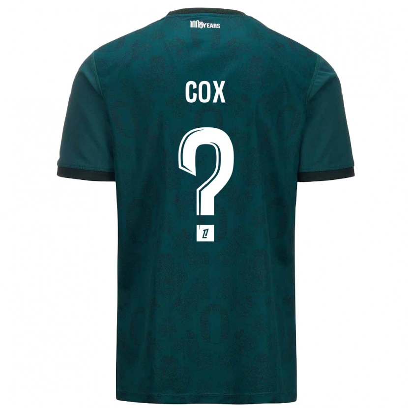 Danxen Herren Matthew Cox #0 Dunkelgrün Auswärtstrikot Trikot 2024/25 T-Shirt