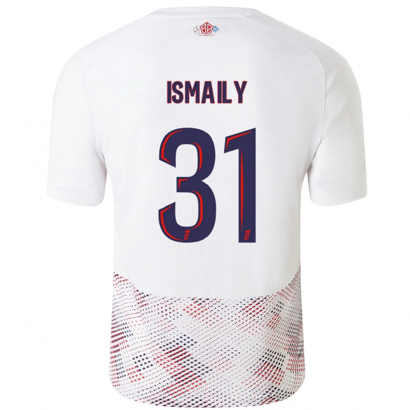 Danxen Herren Ismaily #31 Weiß Königsblau Auswärtstrikot Trikot 2024/25 T-Shirt