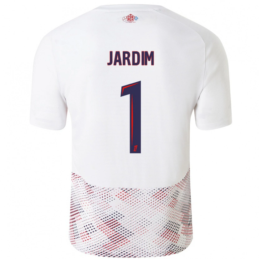Danxen Herren Leo Jardim #1 Weiß Königsblau Auswärtstrikot Trikot 2024/25 T-Shirt
