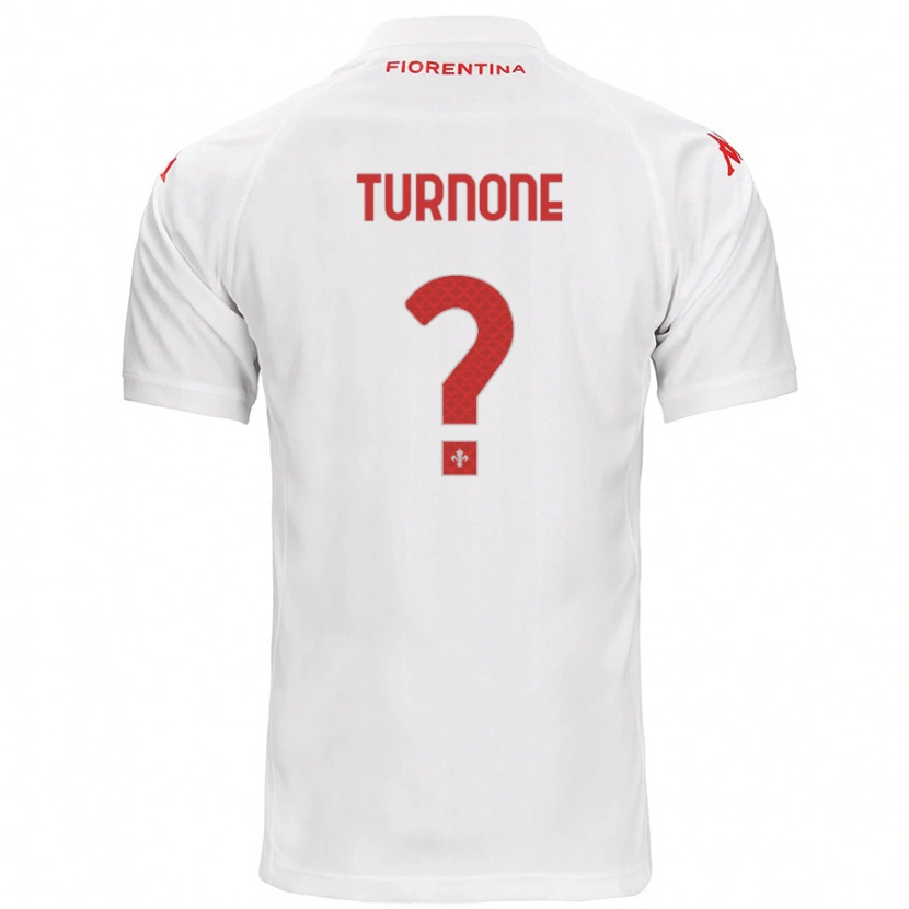 Danxen Herren Niccolò Turnone #0 Weiß Auswärtstrikot Trikot 2024/25 T-Shirt