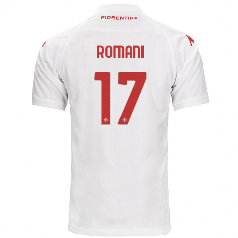 Danxen Herren Lorenzo Romani #17 Weiß Auswärtstrikot Trikot 2024/25 T-Shirt