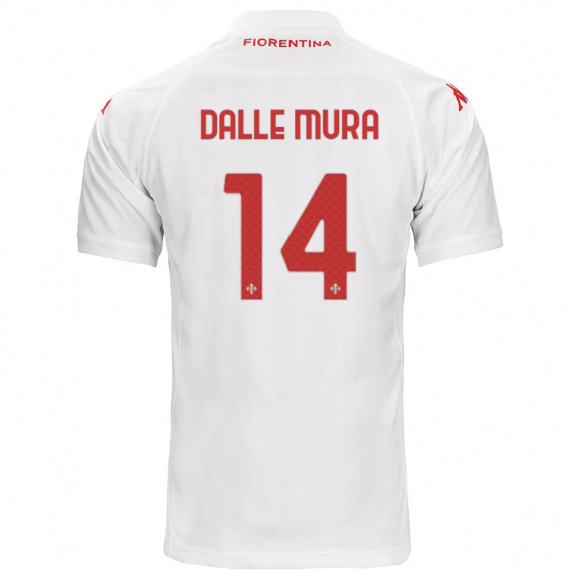 Danxen Herren Christian Dalle Mura #14 Weiß Auswärtstrikot Trikot 2024/25 T-Shirt