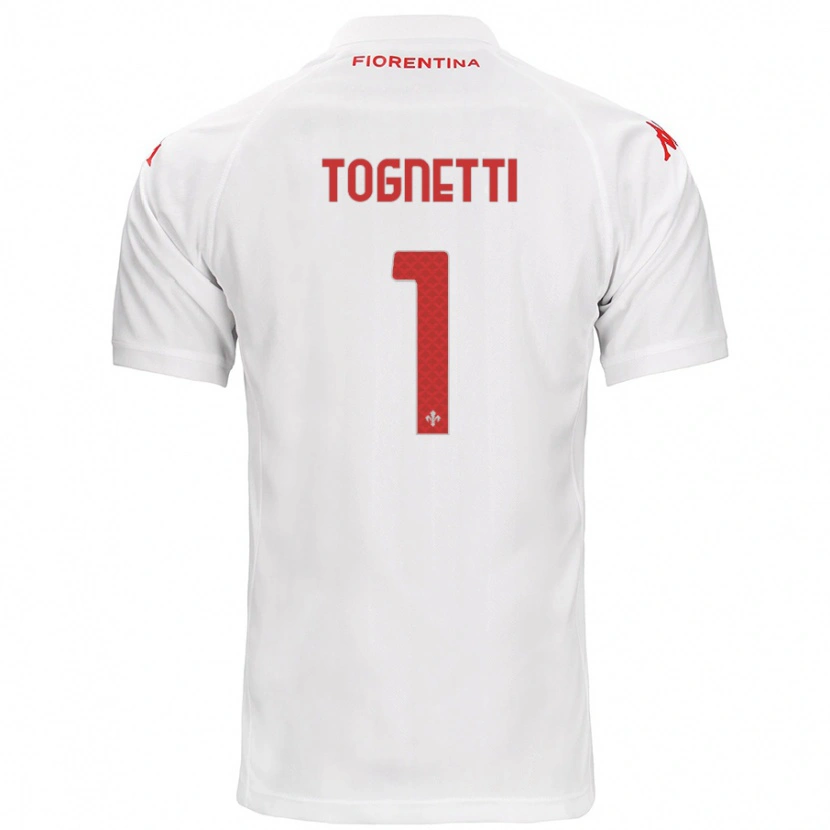 Danxen Herren Laerte Tognetti #1 Weiß Auswärtstrikot Trikot 2024/25 T-Shirt