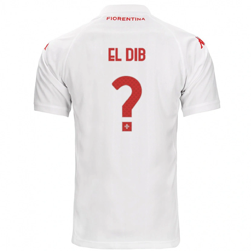 Danxen Herren Karim El Dib #0 Weiß Auswärtstrikot Trikot 2024/25 T-Shirt