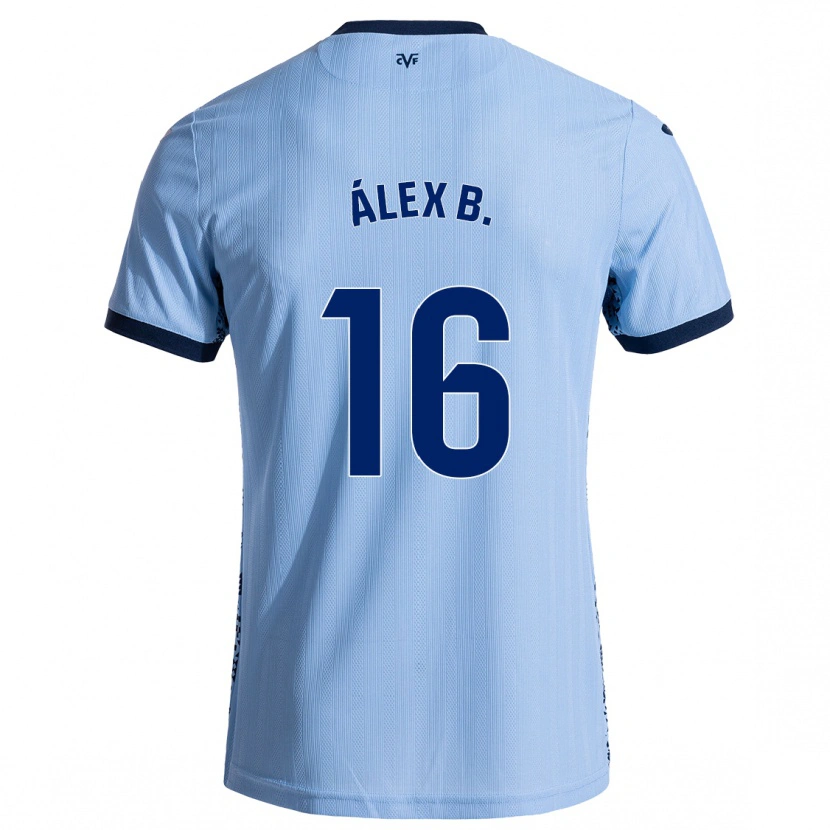 Danxen Herren Álex Baena #16 Himmelblau Auswärtstrikot Trikot 2024/25 T-Shirt