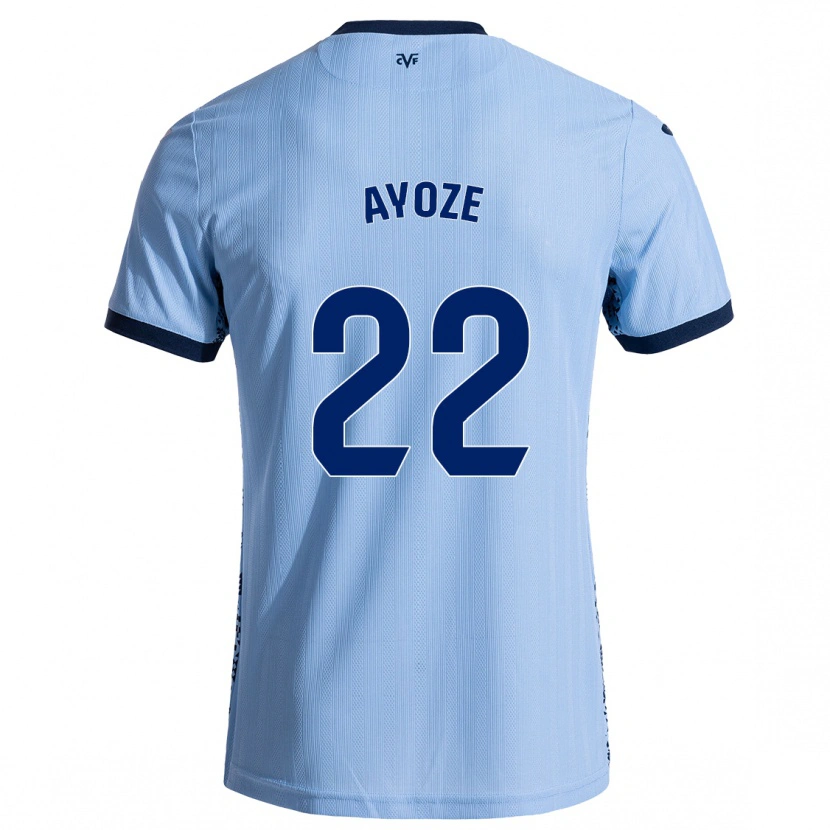 Danxen Herren Ayoze Pérez #22 Himmelblau Auswärtstrikot Trikot 2024/25 T-Shirt