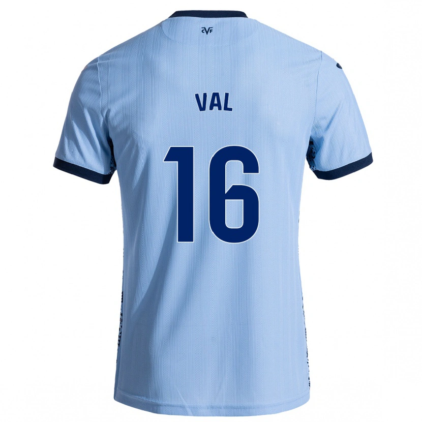 Danxen Herren Brais Val #16 Himmelblau Auswärtstrikot Trikot 2024/25 T-Shirt