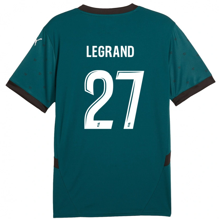 Danxen Herren Bérénice Legrand #27 Dunkelgrün Auswärtstrikot Trikot 2024/25 T-Shirt