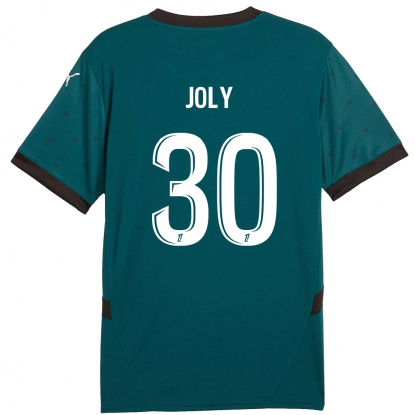 Danxen Herren Blandine Joly #30 Dunkelgrün Auswärtstrikot Trikot 2024/25 T-Shirt