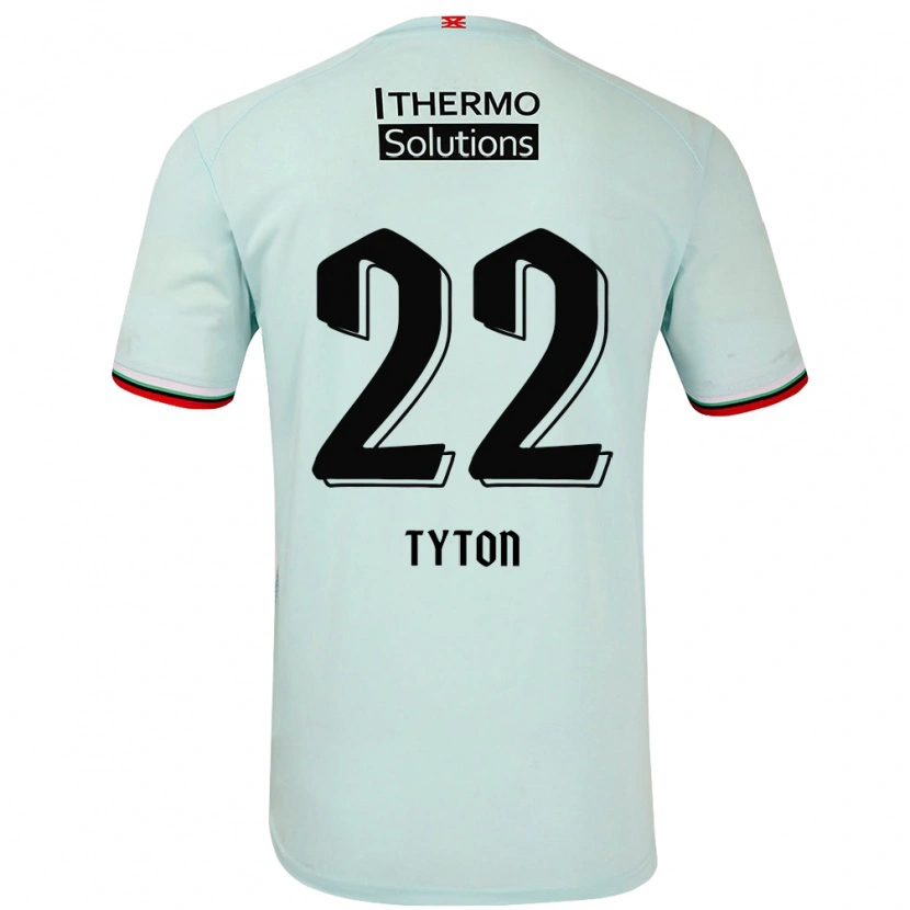 Danxen Herren Przemyslaw Tyton #22 Hellgrün Auswärtstrikot Trikot 2024/25 T-Shirt