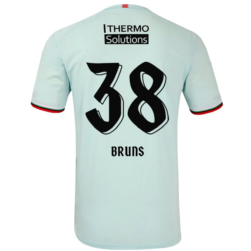 Danxen Herren Max Bruns #38 Hellgrün Auswärtstrikot Trikot 2024/25 T-Shirt