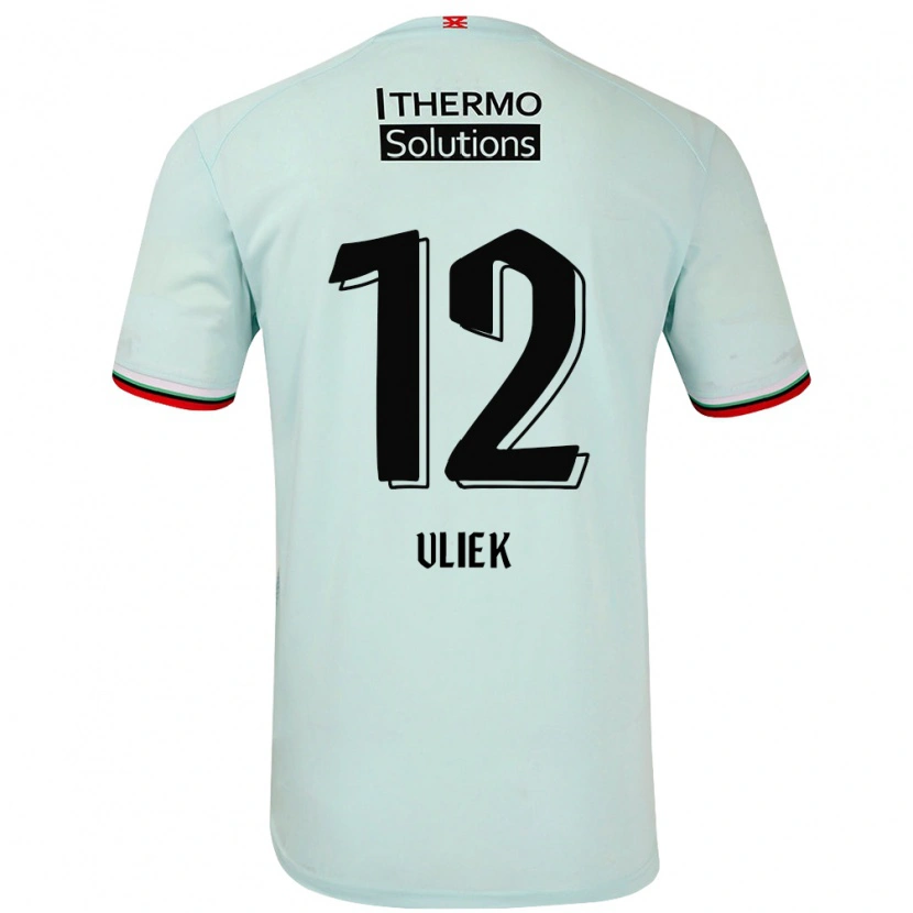 Danxen Herren Leonie Vliek #12 Hellgrün Auswärtstrikot Trikot 2024/25 T-Shirt