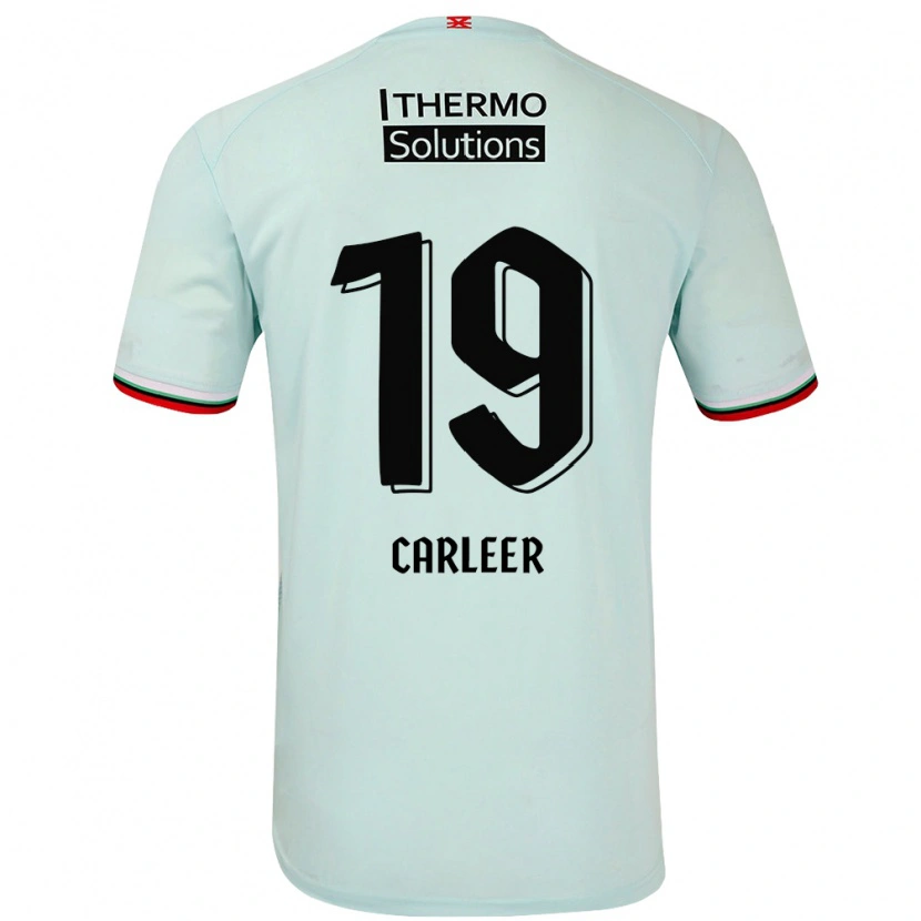 Danxen Herren Lieske Carleer #19 Hellgrün Auswärtstrikot Trikot 2024/25 T-Shirt