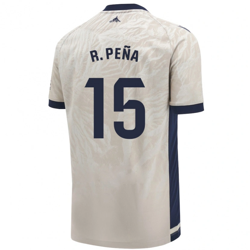 Danxen Herren Rubén Peña #15 Hellgrau Auswärtstrikot Trikot 2024/25 T-Shirt