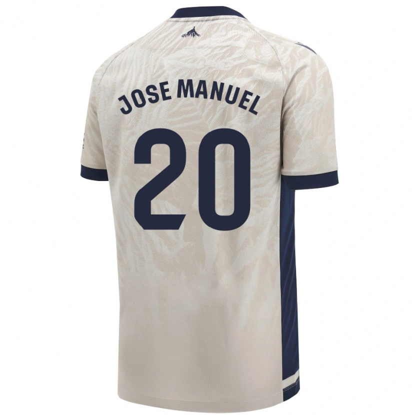 Danxen Herren José Manuel Arnáiz #20 Hellgrau Auswärtstrikot Trikot 2024/25 T-Shirt