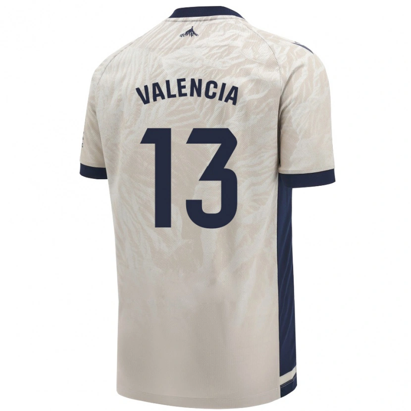 Danxen Herren Pablo Valencia #13 Hellgrau Auswärtstrikot Trikot 2024/25 T-Shirt