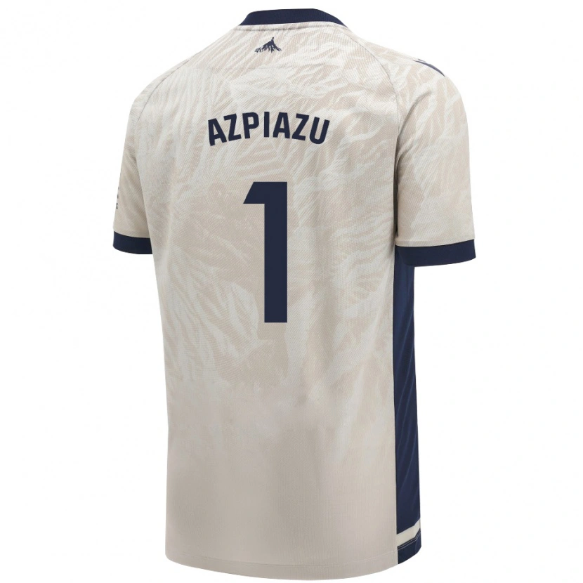 Danxen Herren Nahia Azpiazu Moreno #1 Hellgrau Auswärtstrikot Trikot 2024/25 T-Shirt