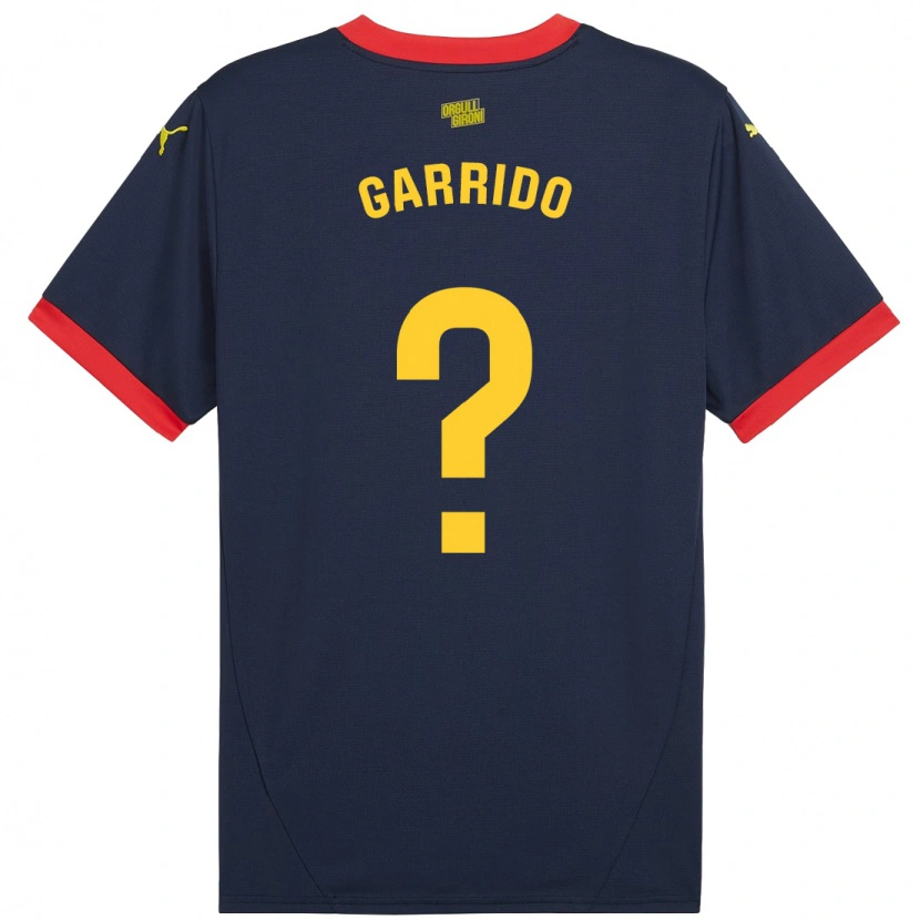 Danxen Herren Carles Garrido #0 Marinerot Auswärtstrikot Trikot 2024/25 T-Shirt