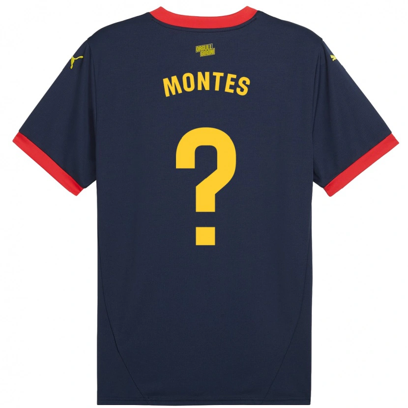 Danxen Herren Luis Montes #0 Marinerot Auswärtstrikot Trikot 2024/25 T-Shirt