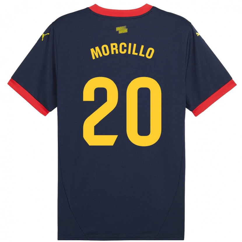 Danxen Herren Luis Morcillo #20 Marinerot Auswärtstrikot Trikot 2024/25 T-Shirt