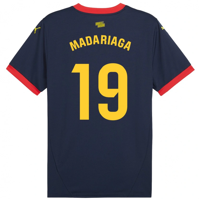 Danxen Herren Génesis Madariaga #19 Marinerot Auswärtstrikot Trikot 2024/25 T-Shirt