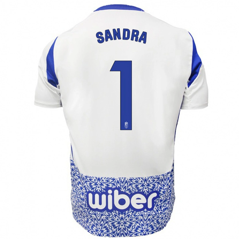 Danxen Herren Sandra #1 Weiß Blau Auswärtstrikot Trikot 2024/25 T-Shirt