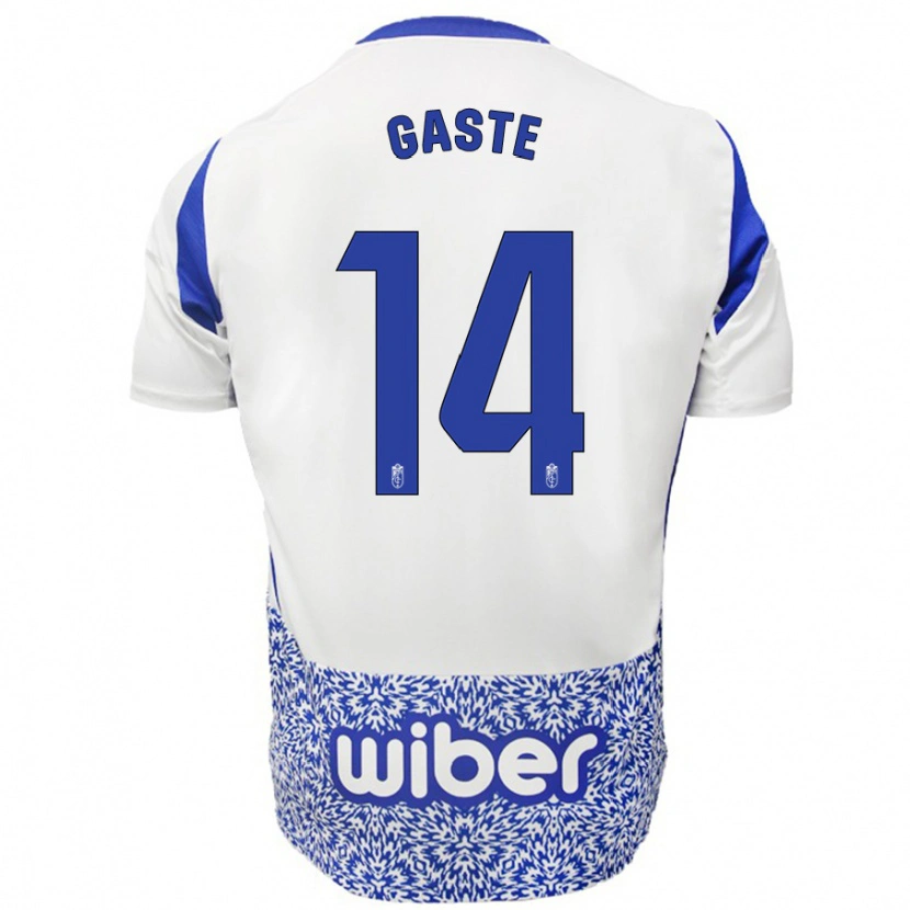 Danxen Herren Gaste #14 Weiß Blau Auswärtstrikot Trikot 2024/25 T-Shirt
