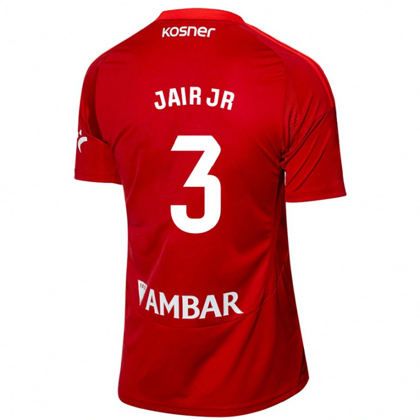 Danxen Herren Jair Amador #3 Weiß Blau Auswärtstrikot Trikot 2024/25 T-Shirt