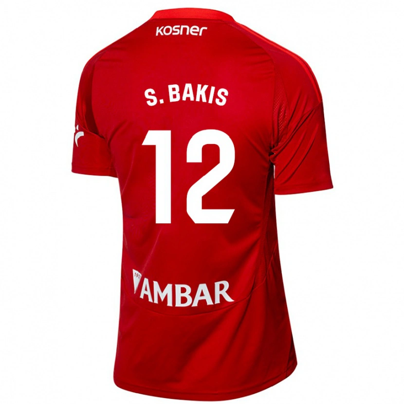 Danxen Herren Sinan Bakış #12 Weiß Blau Auswärtstrikot Trikot 2024/25 T-Shirt