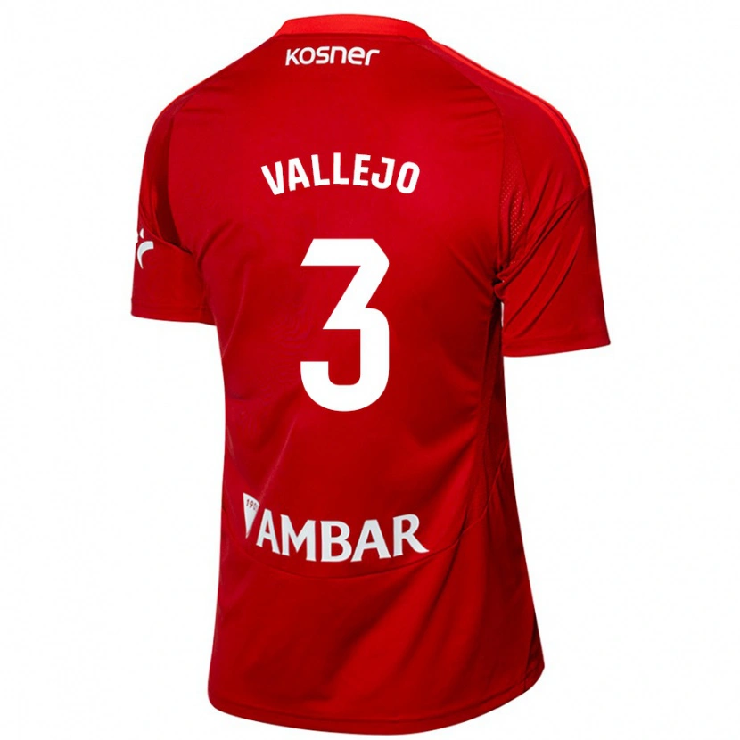 Danxen Herren Jaime Vallejo #3 Weiß Blau Auswärtstrikot Trikot 2024/25 T-Shirt